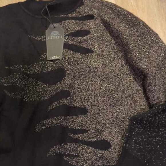 Disturbia Kenna flame lurex knit jumper size large new - Picture 5 of 6